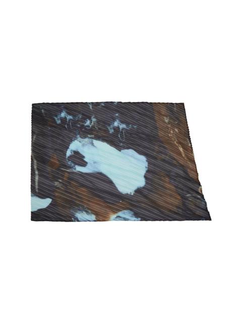 Brown & Blue Agate Scarf