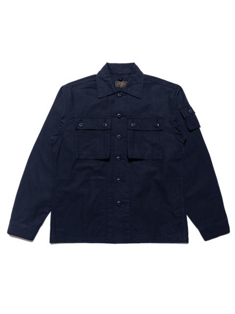 Lost & Found MIL SHT-JAC Cotton Ripstop Navy