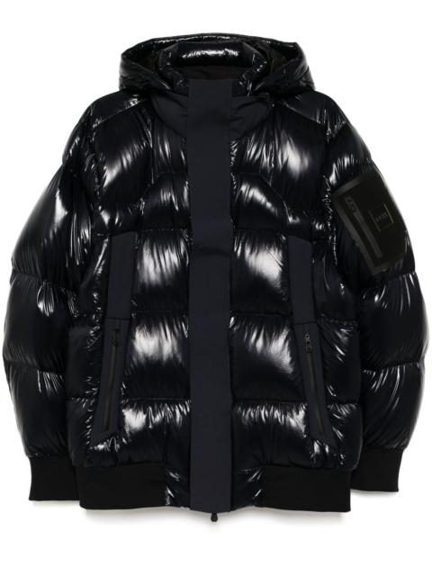 zip-up padded jacket