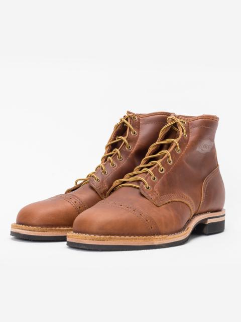 IHWE-GLMN-TAN IRON HEART INT'L X WESCO® 7&QUOT; TOE CAP BOOT - THE &QUOT;GUILDSMAN&QUOT; - BRITISH T