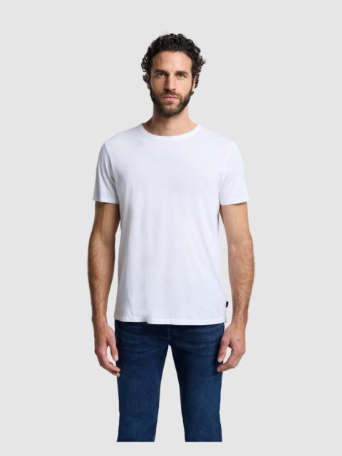 Featherweight Cotton Tee in White
