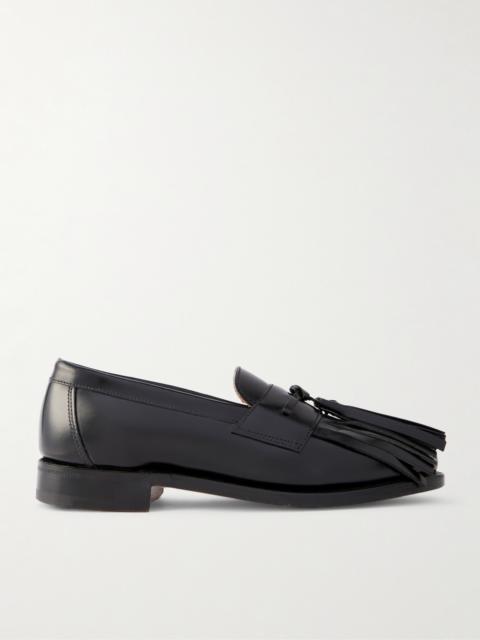 + Grenson Grenda Tasseled Fringed Leather Loafers