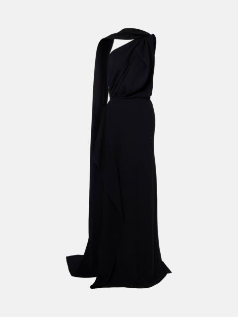 Priority draped gown