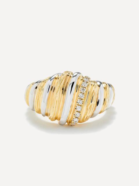 9ct Gold Wafer Signet Ring