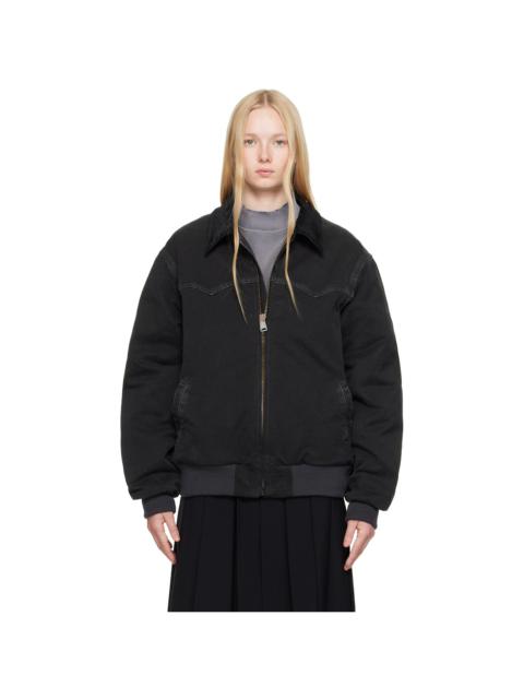 Black Yoke Caban Jacket