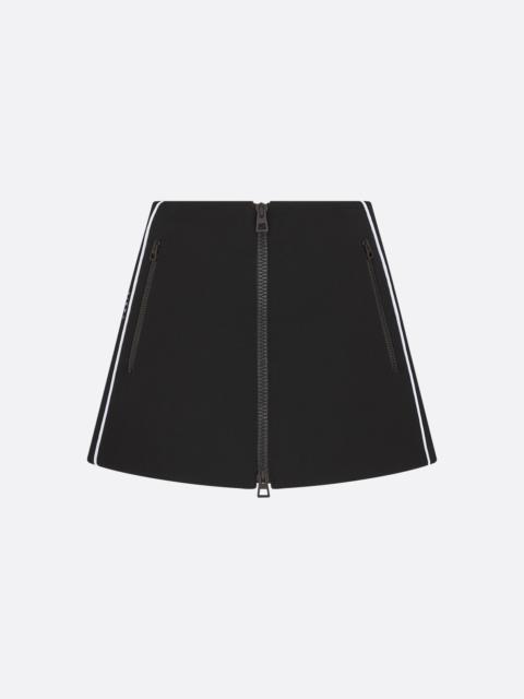 DiorAlps Zipped Miniskirt