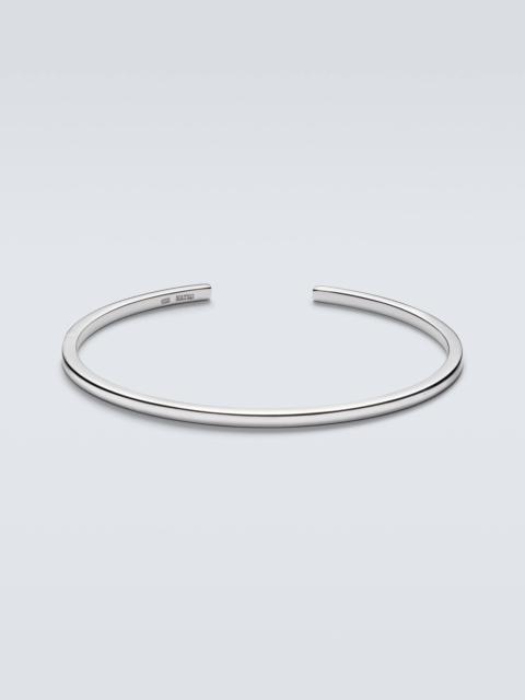 Sterling silver cuff bracelet