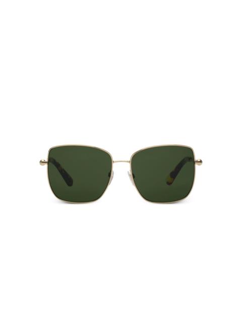 square-frame sunglasses