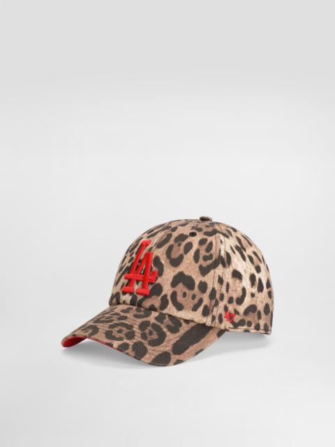 Dolce&Gabbana X ’47 Los Angeles Dodgers Leo-Print Baseball Cap