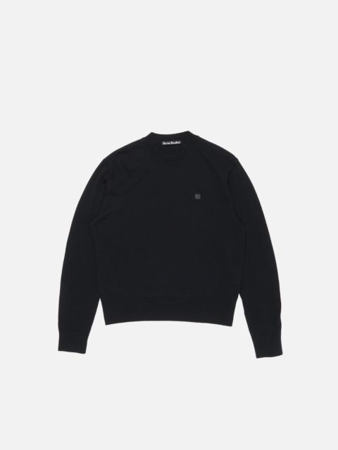 Crewneck jumper - Yak wool - Black