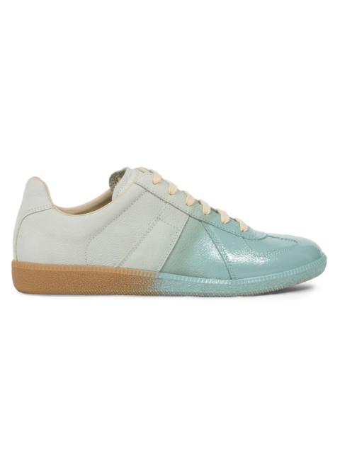 Replica Dégradé Leather Sneakers Gray