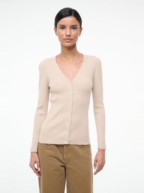 STAUD CARGO SWEATER FAWN