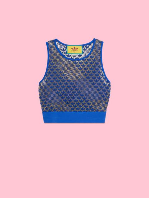 adidas x Gucci GG tulle top