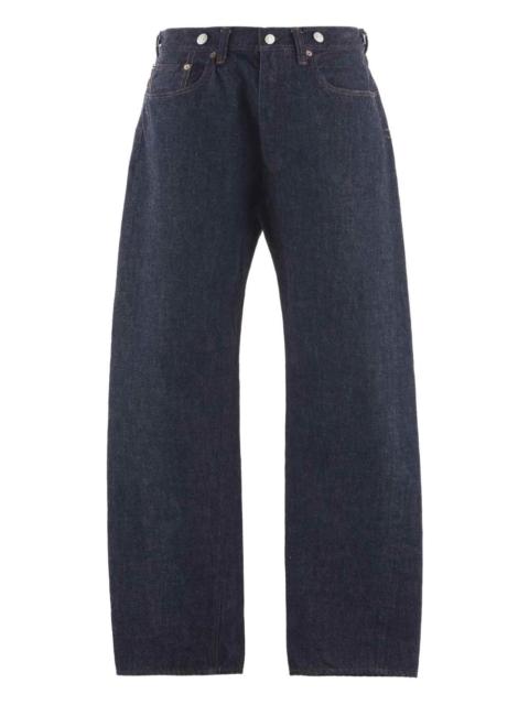 five-pocket denim trousers