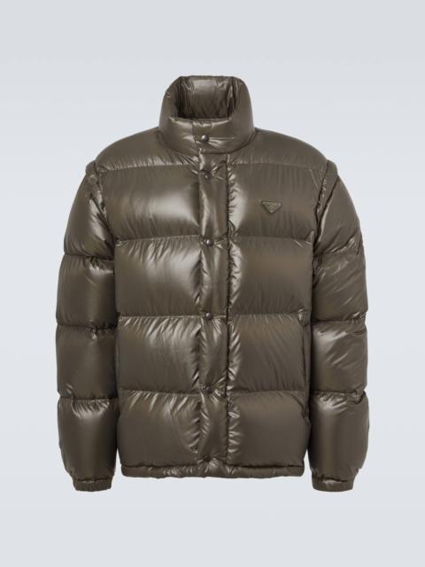 Re-Nylon down jacket