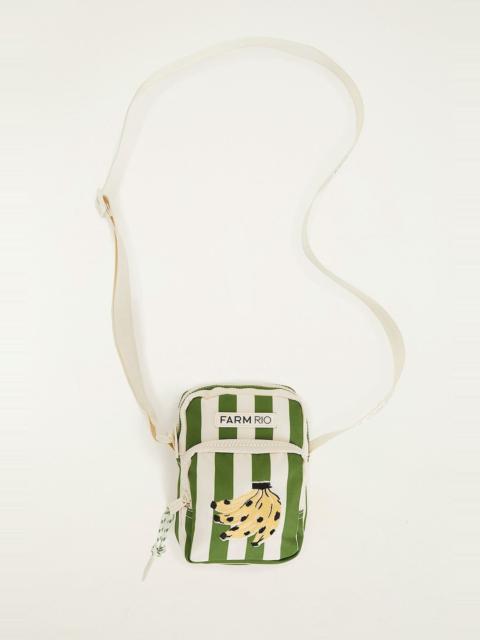 Green Tropical Banana Crossbody Bag