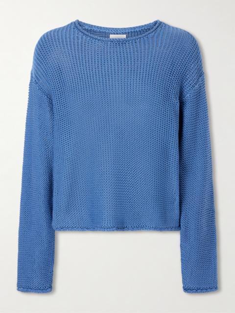 Ben Open-knit Cotton Sweater