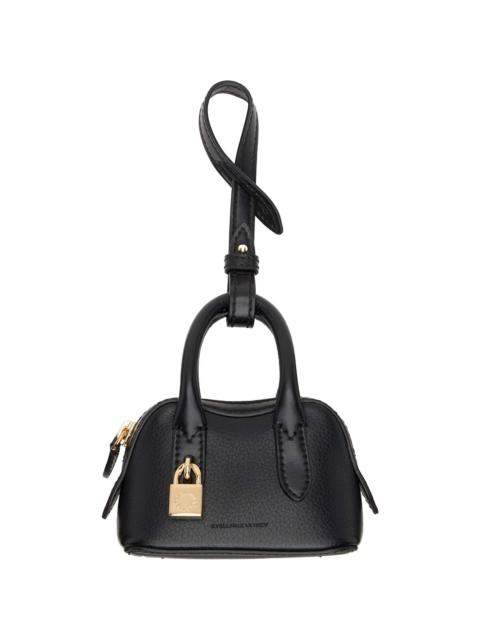 Black Stella Ryder Charm Embossed Keychain