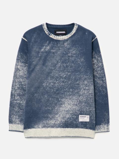 PIGMENT BLEED CREWNECK SWEATER