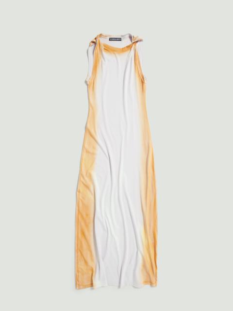 TWISTED SHOULDER TANK DRESS