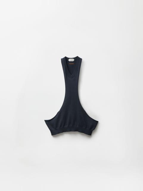 Cotton-Cashmere Knit Tank Top