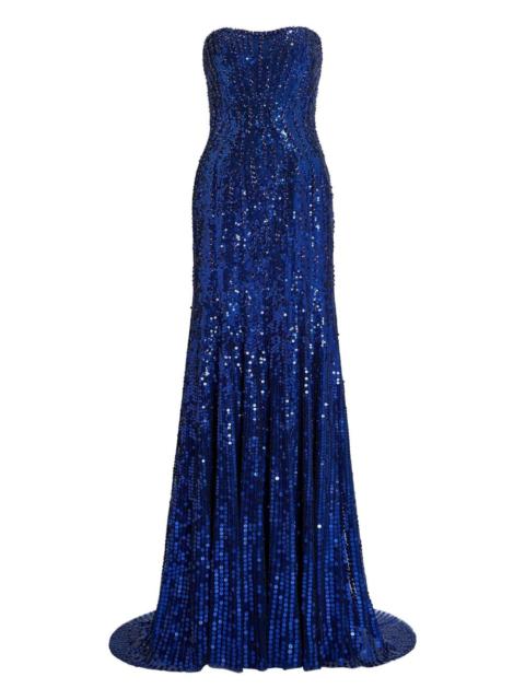 Sarai sequin-embellished maxi dress