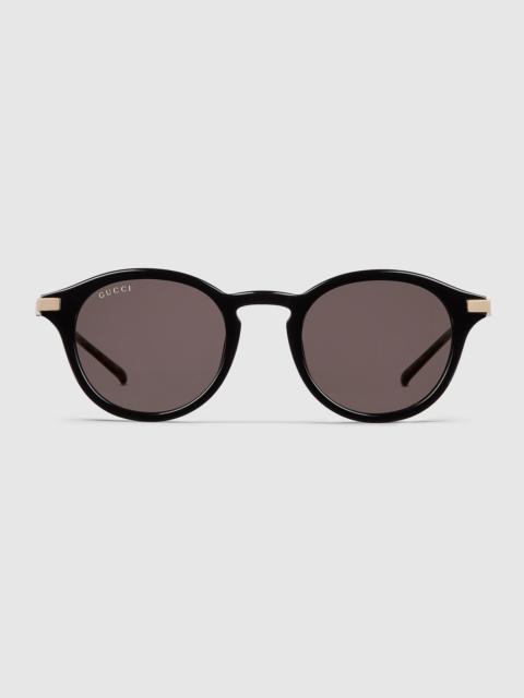 Round frame sunglasses