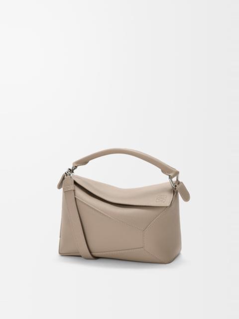 Small Puzzle Edge bag in soft grained calfskin