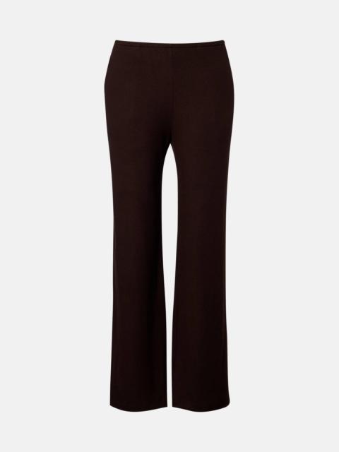 Lauren jersey wide-leg pants