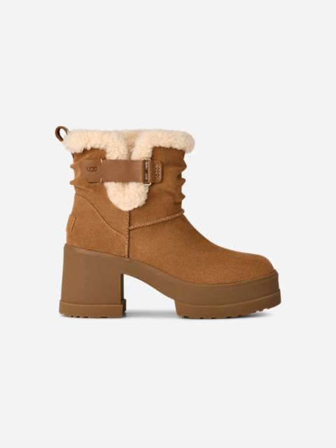 ® Women's Moxy Pull On Sheepskin Boots in Chestnut