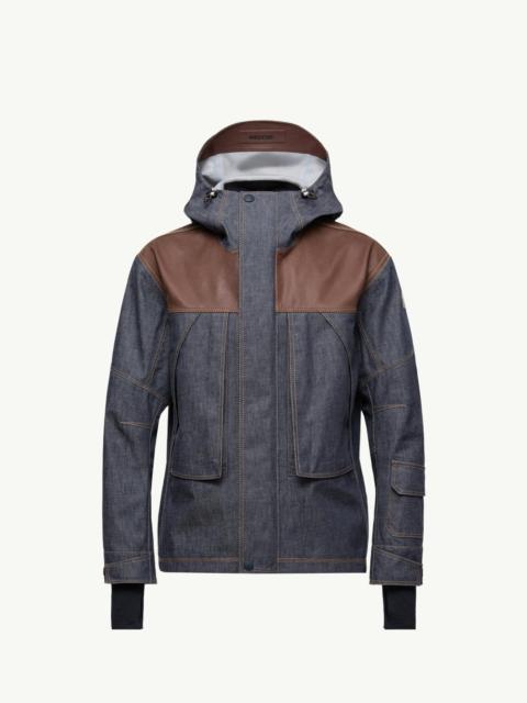 Langtang Hooded Denim Ski Jacket