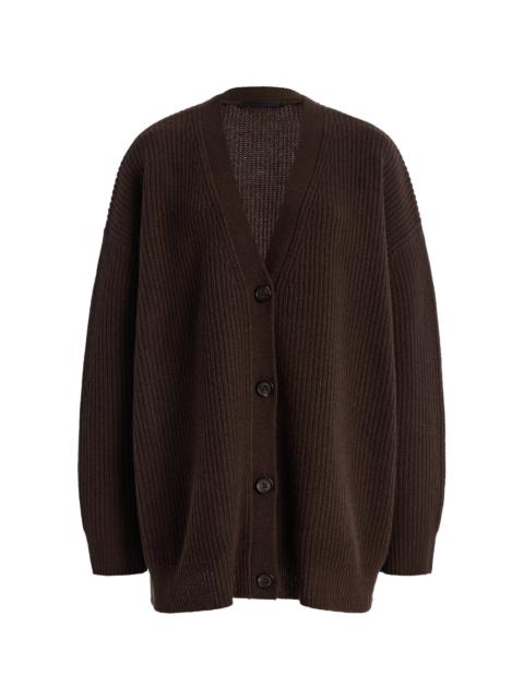 Cashmere Cocoon Cardigan brown
