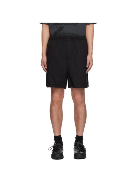 Black Track Shorts