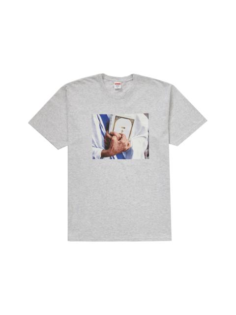 Supreme Bible Tee Ash Grey