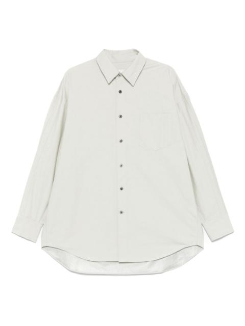 pleated shirt
