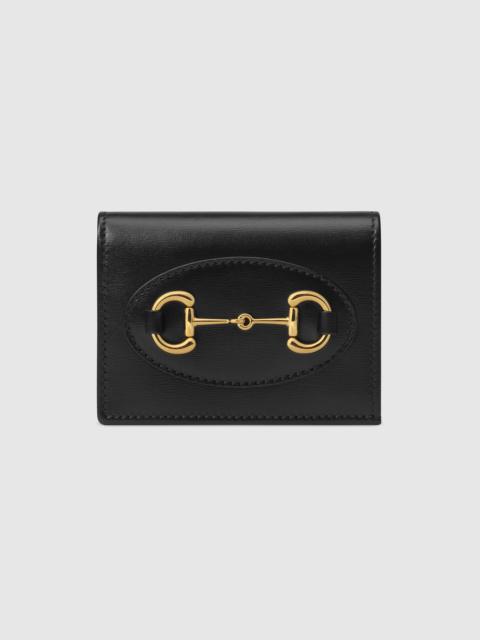 Gucci Horsebit 1955 card case wallet