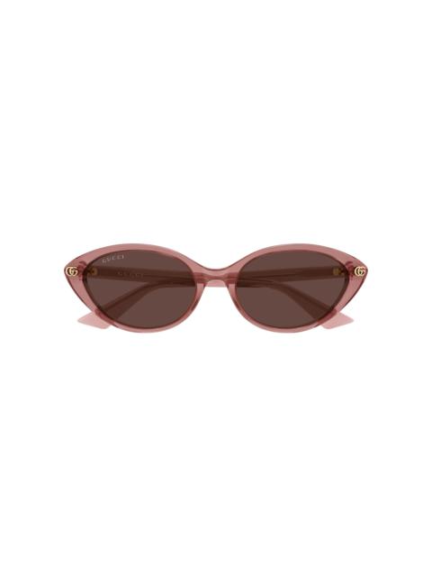 Cat-Eye Acetate Sunglasses pink