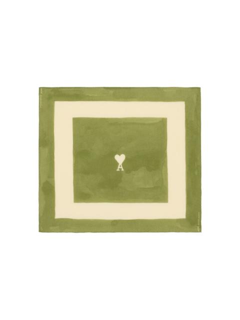 Ami De Coeur printed scarf