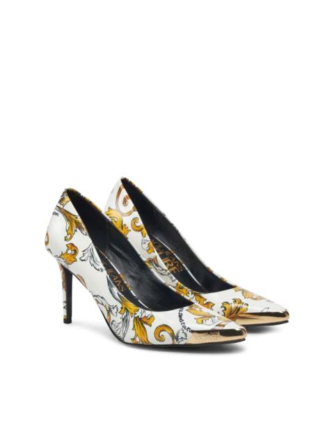 printed pumps