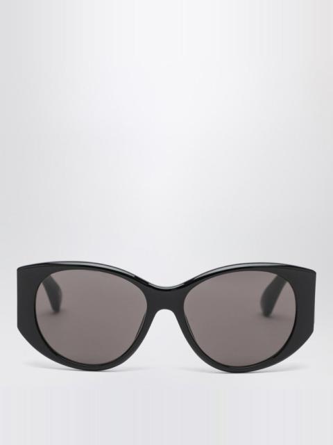 Nano Round Black Sunglasses