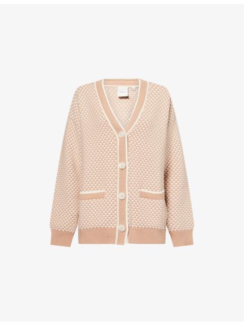 Tarran V-neck Cotton Cardigan