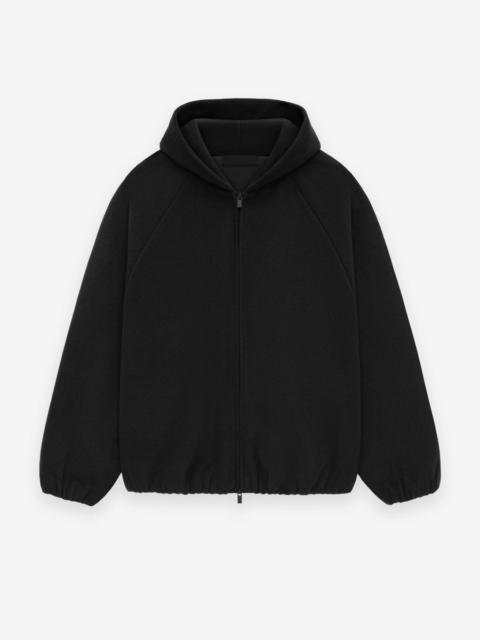 Brushed Hooded Bomber