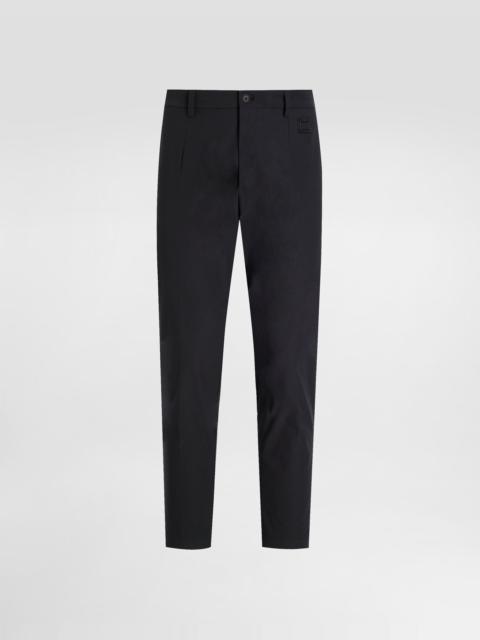 Nylon canvas trousers