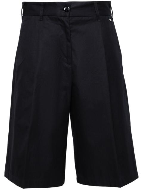 cotton knee-length shorts