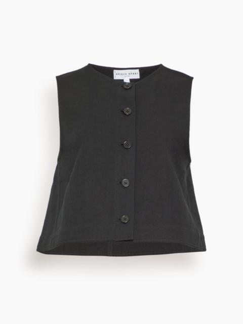 Godet Tank in Black