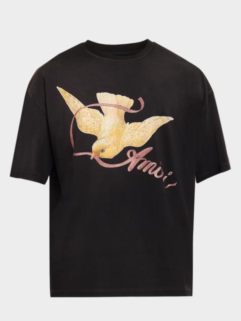 Men & apos;s Amiri Ribbon Oversized T-Shirt