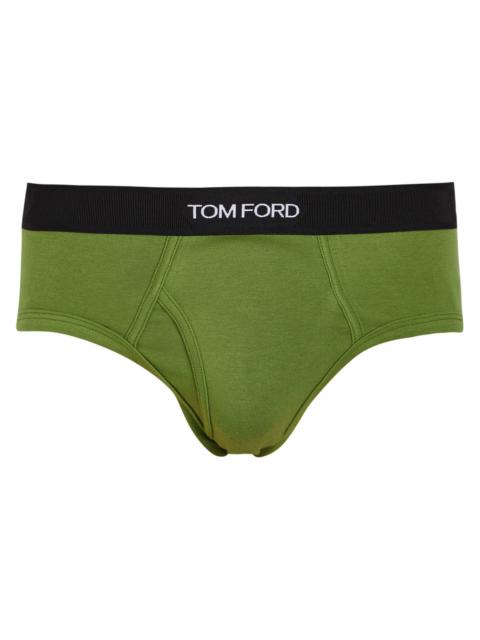 Tom Ford Stretch-cotton Briefs