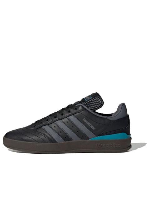 adidas originals CRUSTAR Retro Low Tops Casual Skateboarding Shoes Black Gray 'Black Blue' EH1675