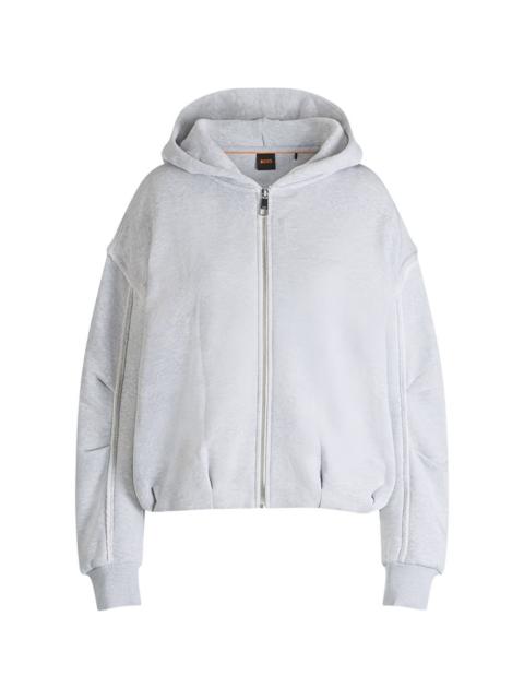 zip-up hoodie