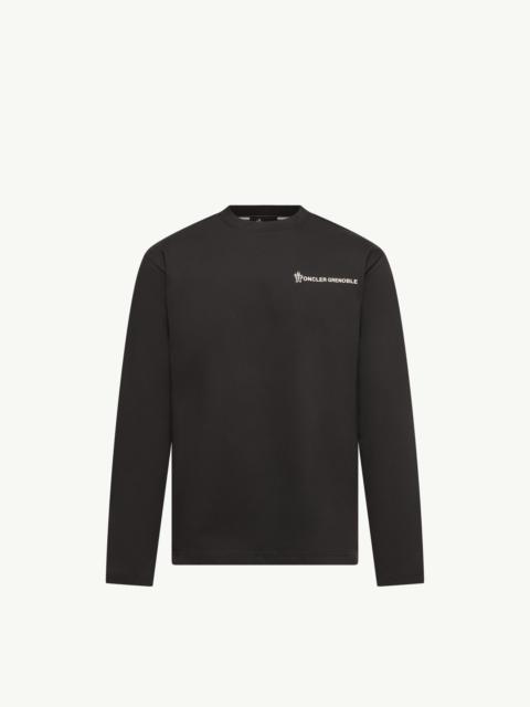 Logo Long Sleeve Cotton T-Shirt